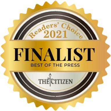 Readers Choice 2021 Finalist Best OF THE Press